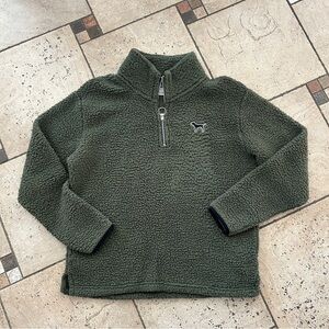 Like new Victoria's Secret pink Sherpa fleece pullover size M